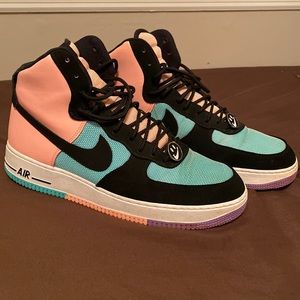 “Have a Nice Day” Air Force 1s size 12 mens